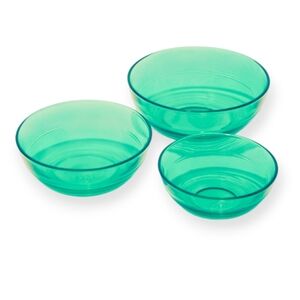 Social Studies Emerald Nesting Bowls (Set of 3)